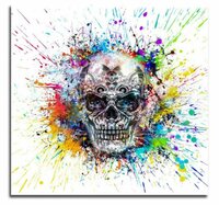 tableau tête de mort tableau tête de mort